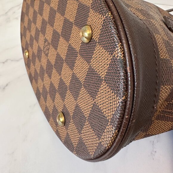Louis Vuitton Damier Ebene Marais Bucket Bag w/ Pouch - Picture 5 of 5